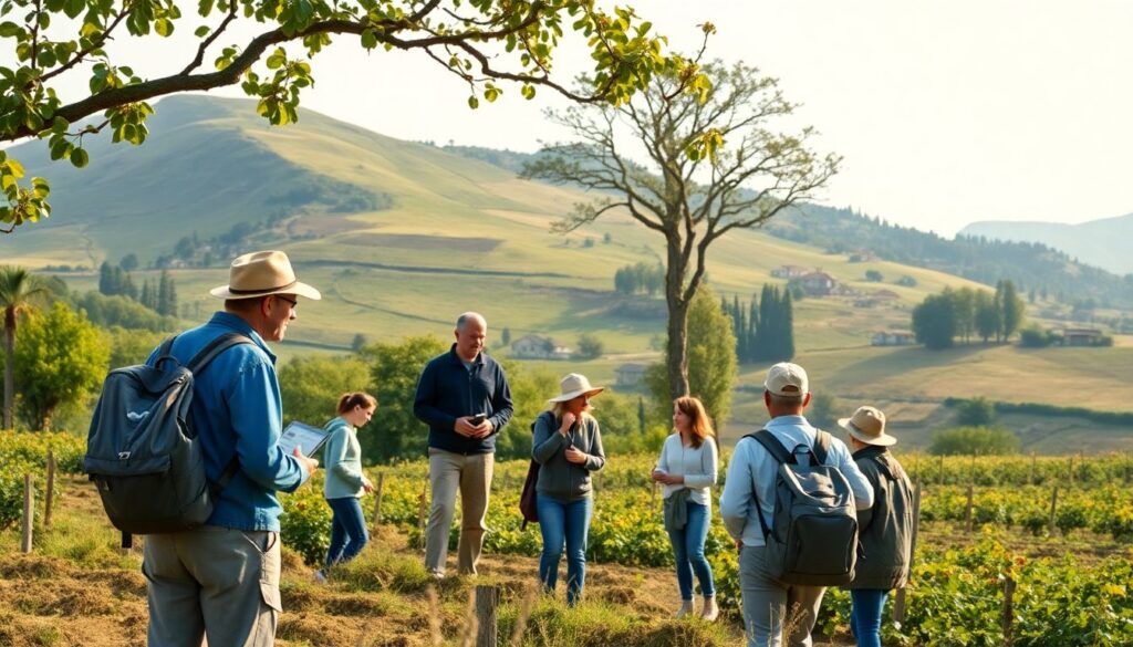 Гастрономический туризм: фермерские рынки и дегустации по маршруту - иллюстрация