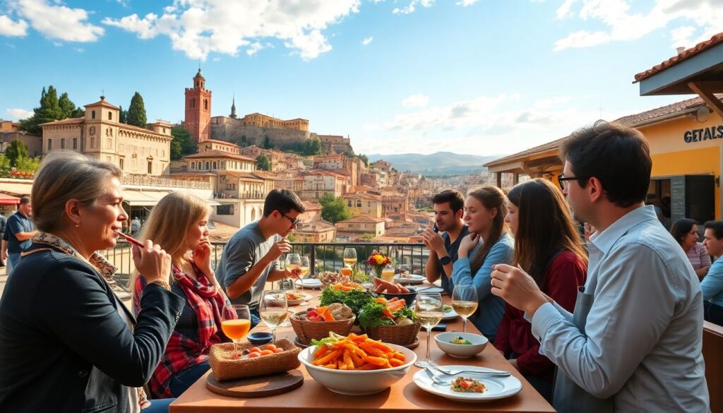 Гастрономический туризм: фермерские рынки и дегустации по маршруту - иллюстрация