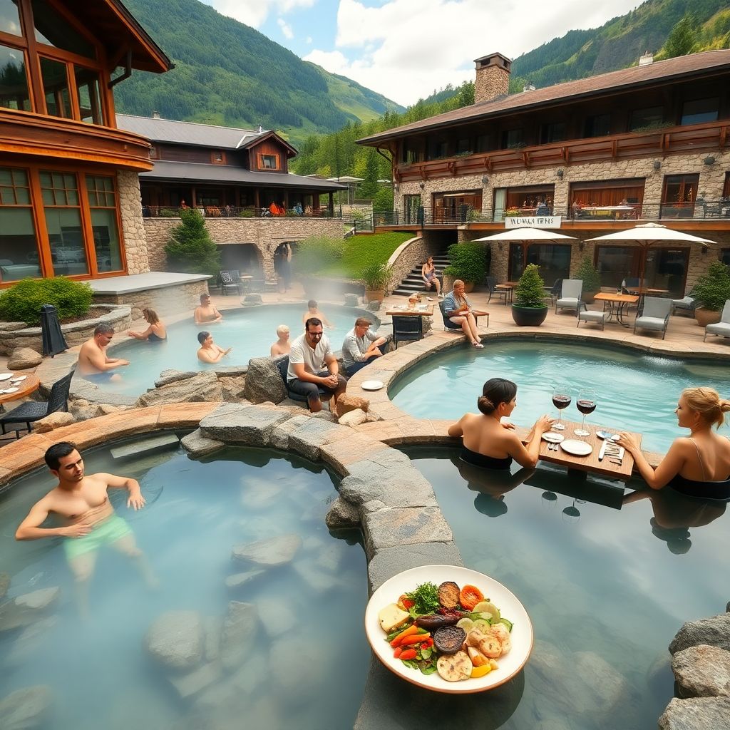 Гастрономическое путешествие по горячим источникам и термальным курортам