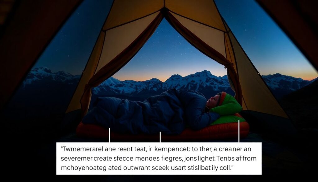 Треккинг и приключения: как выбрать палатку и спальник по климату - иллюстрация