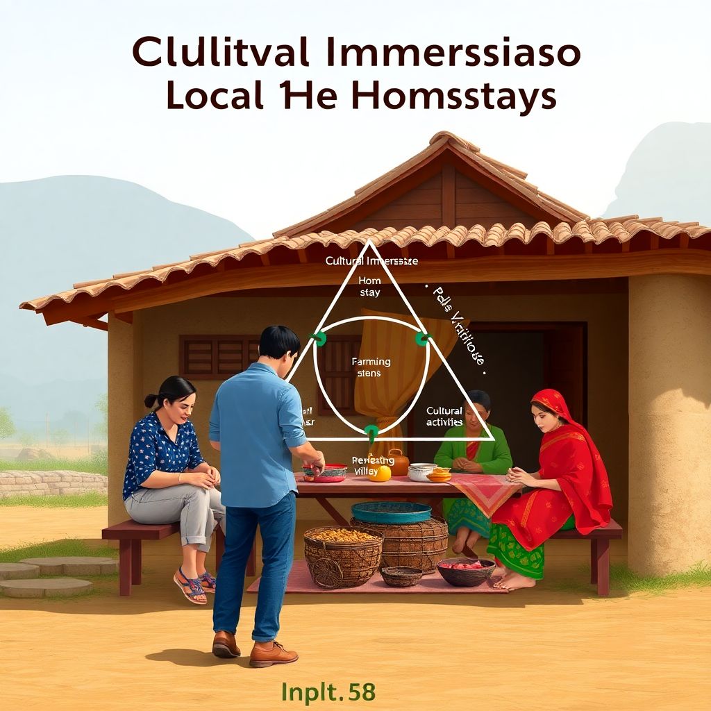 Культурное погружение через ночёвки у местных жителей и в гостевых домах