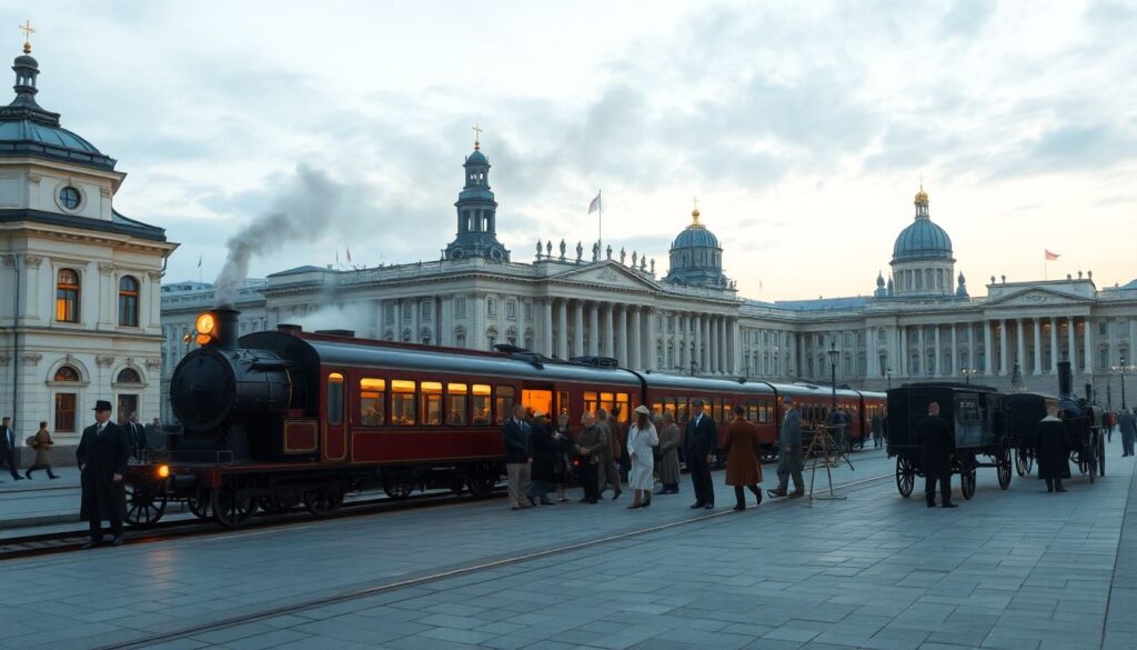 Путешествия по России: маршруты по северной столице и пригородам - иллюстрация