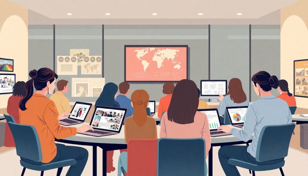 Культурное погружение: образовательные туры по музеям и архивам - иллюстрация