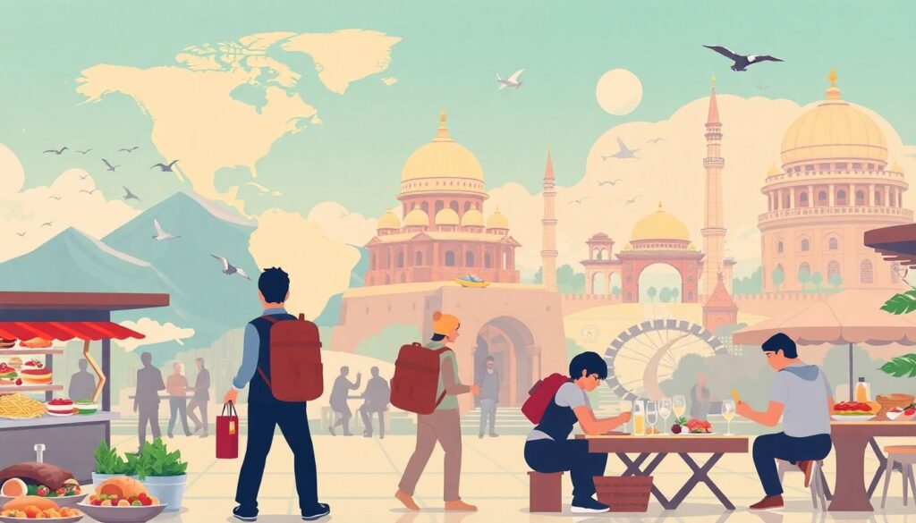 Современные гастрономические маршруты: от рынка до кухни дома у местных хозяев - иллюстрация