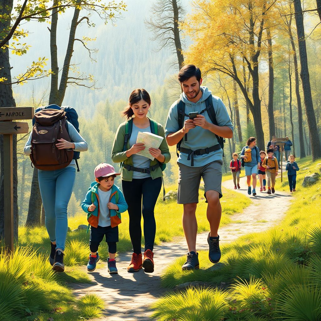 Треккинг и приключения с детьми: как подготовиться к безопасным походам