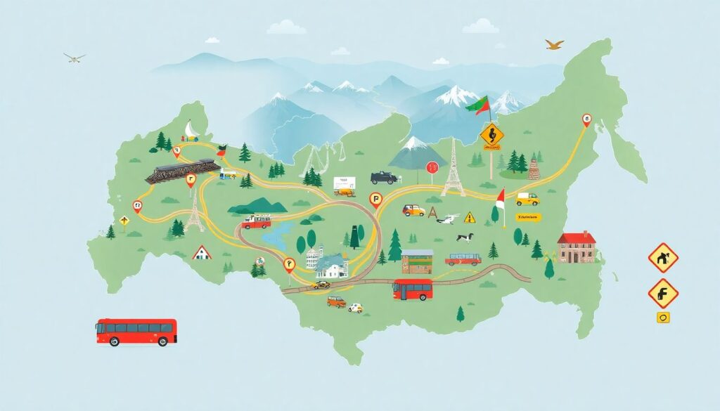 Истории маршрутов: маршруты памяти о великих строителях дорог - иллюстрация