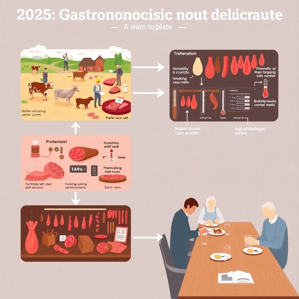 Гастрономические маршруты: дегустации мясных деликатесов и колбас в путешествиях