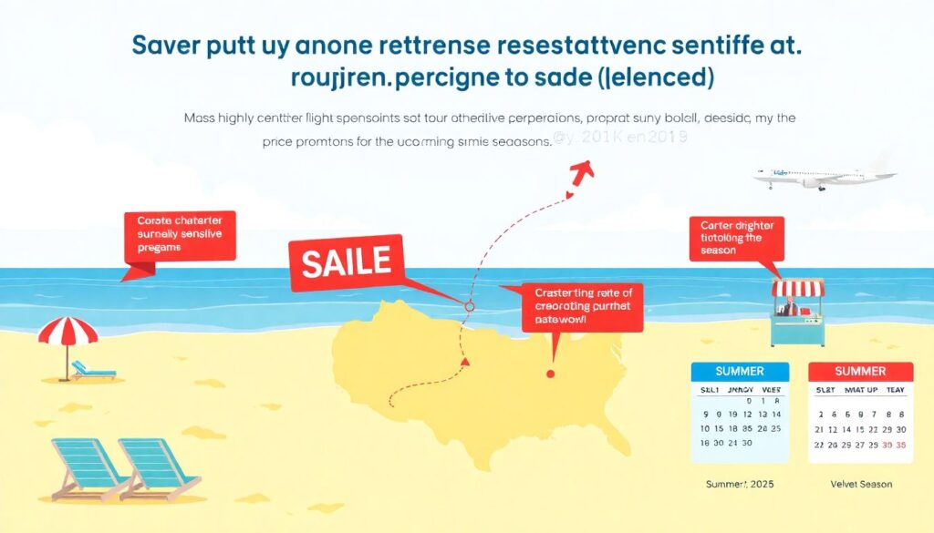 Новости путешествий: сезонные распродажи и доступность туров - иллюстрация