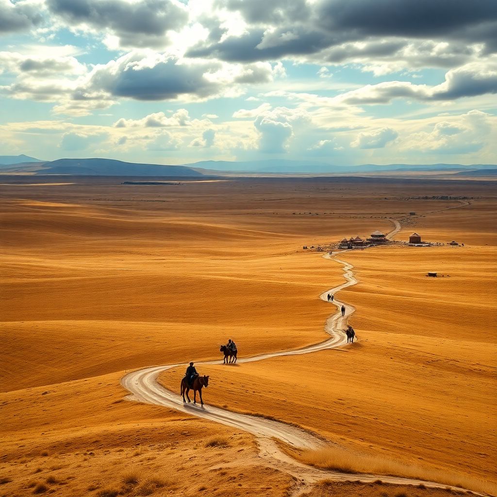 Легендарные дороги великой степи: истории маршрутов и древних путей