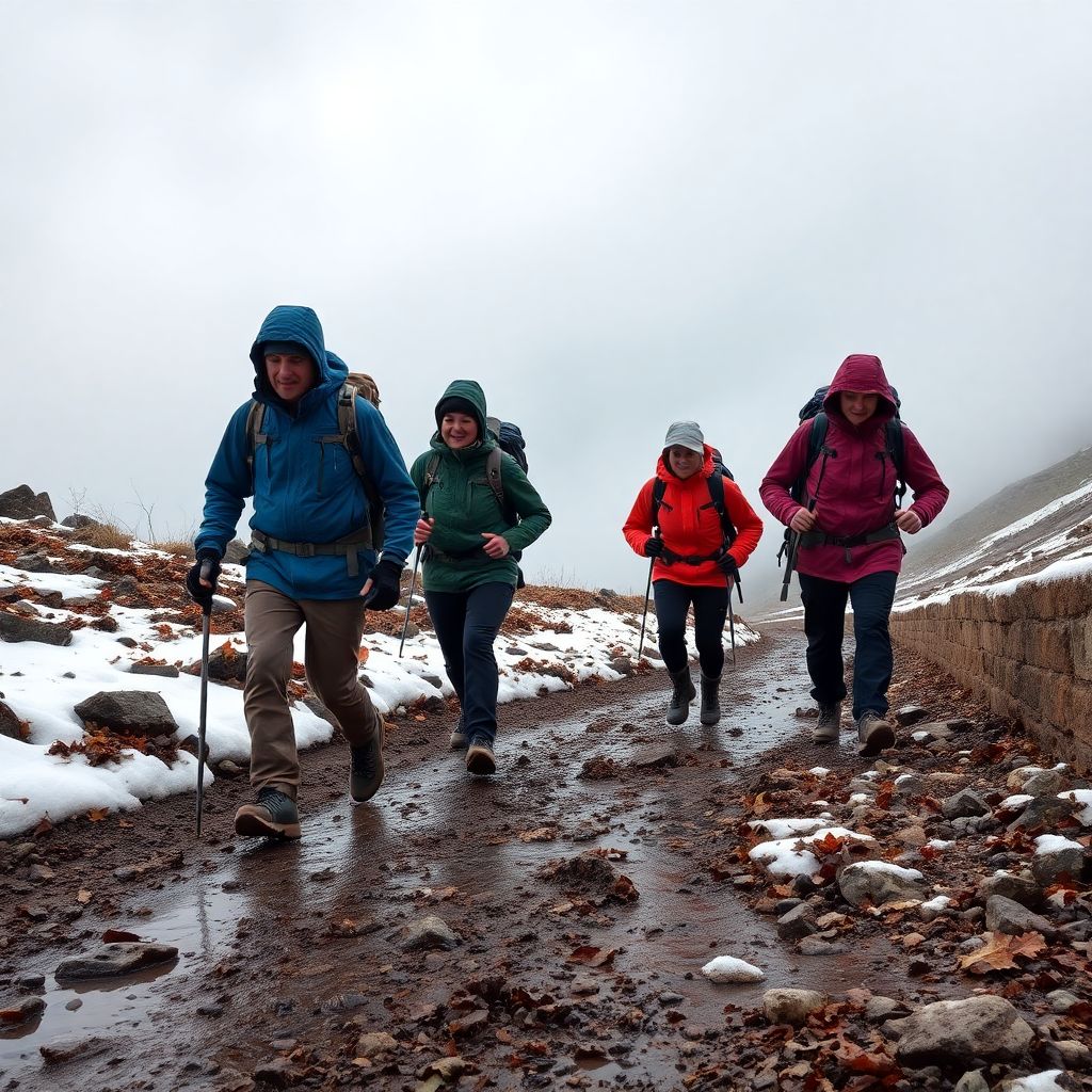 Треккинг и приключения: советы по безопасности в осенне-весенний сезон