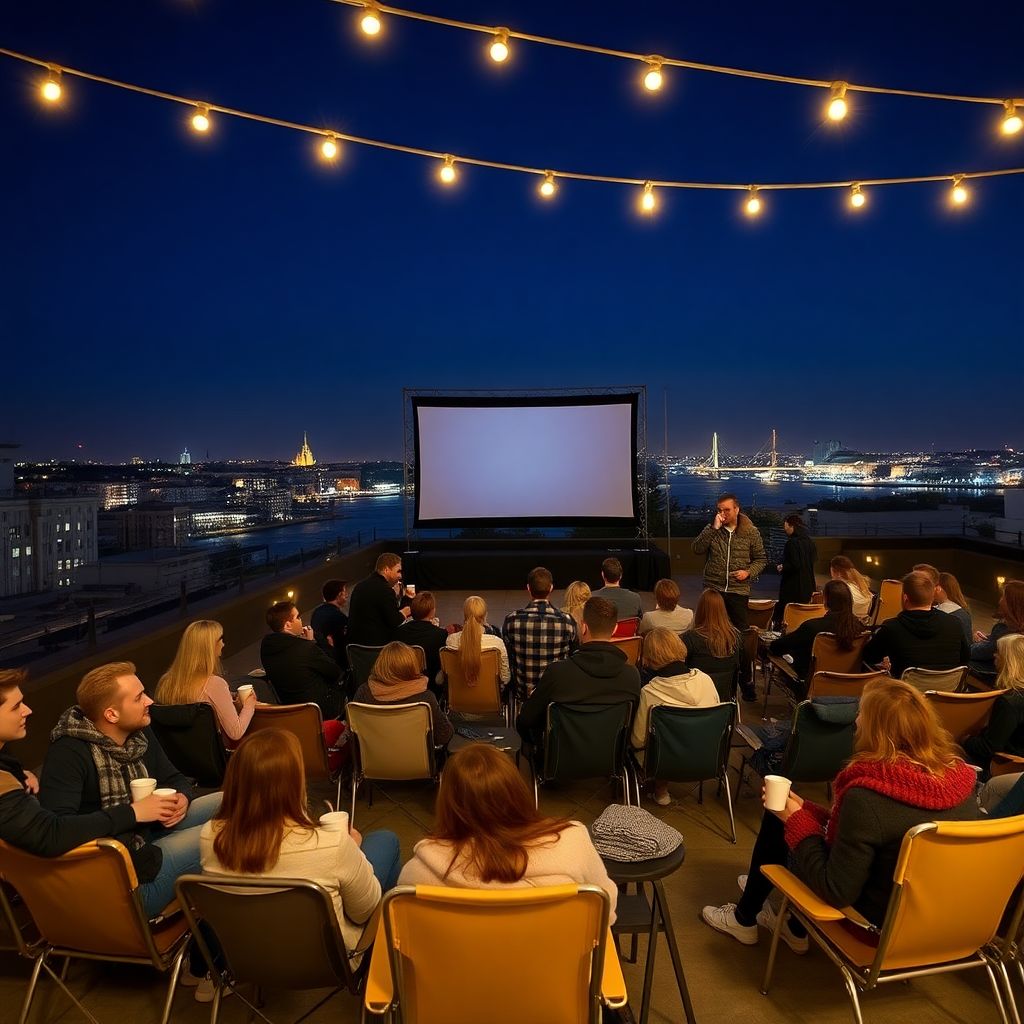 Культурное погружение: ночные киносеансы под открытым небом в городских парках