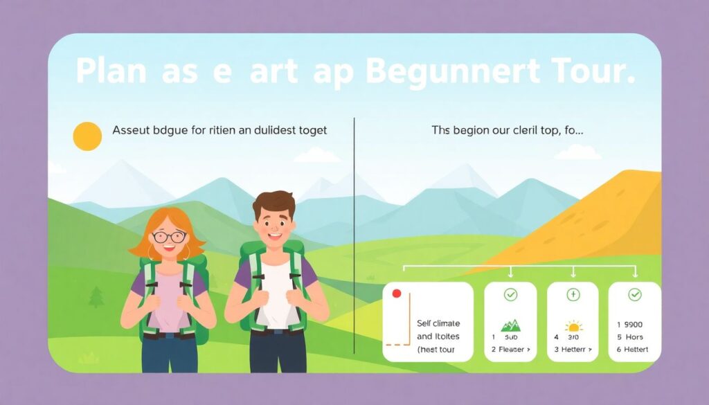 Треккинг и приключения: как выбрать маршрут по времени суток - иллюстрация