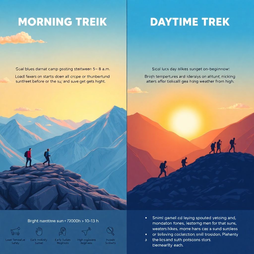 Треккинг и приключения: как выбрать маршрут по времени суток и уровню подготовки