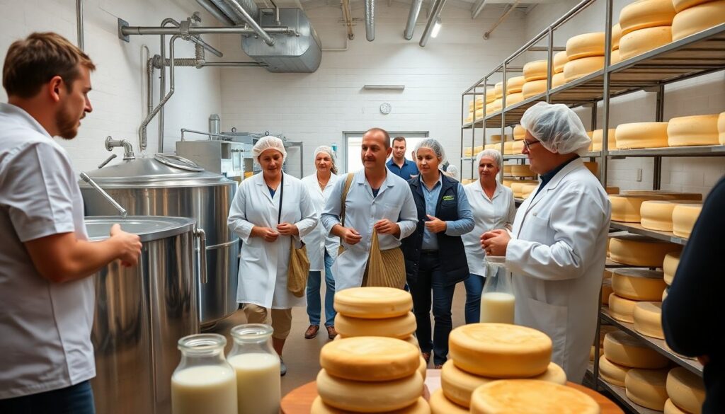 Гастрономические маршруты: дегустации сыров и молочных продуктов региона - иллюстрация