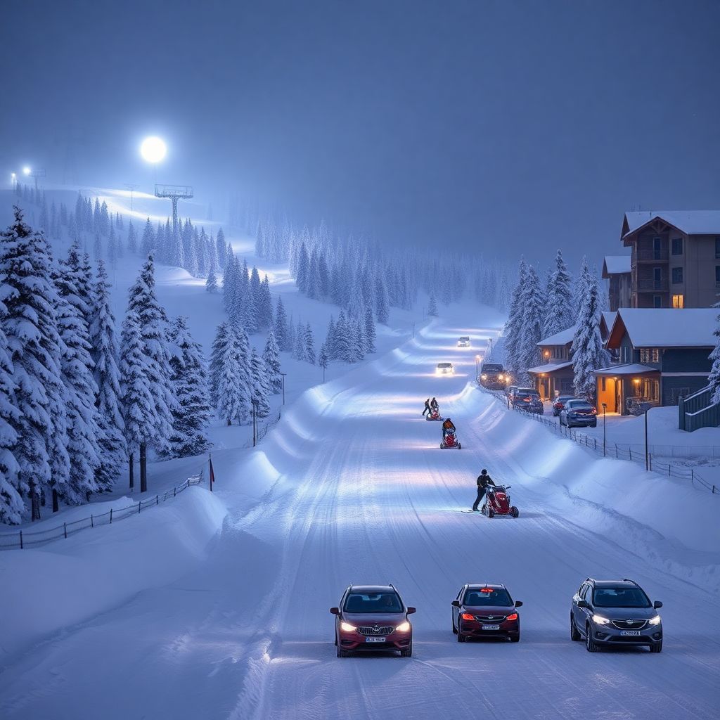 Аномальный снег в Шерегеше: как курорт держит туристический сезон