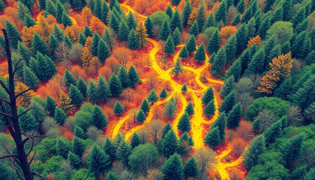 Истории маршрутов: маршруты вдоль шляхов и пыльных дорог - иллюстрация