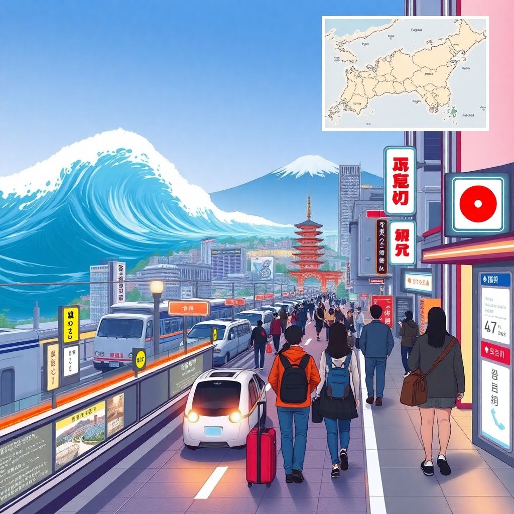 Землетрясение в Японии у Аомори: туры из России и отдых туристов без сбоев