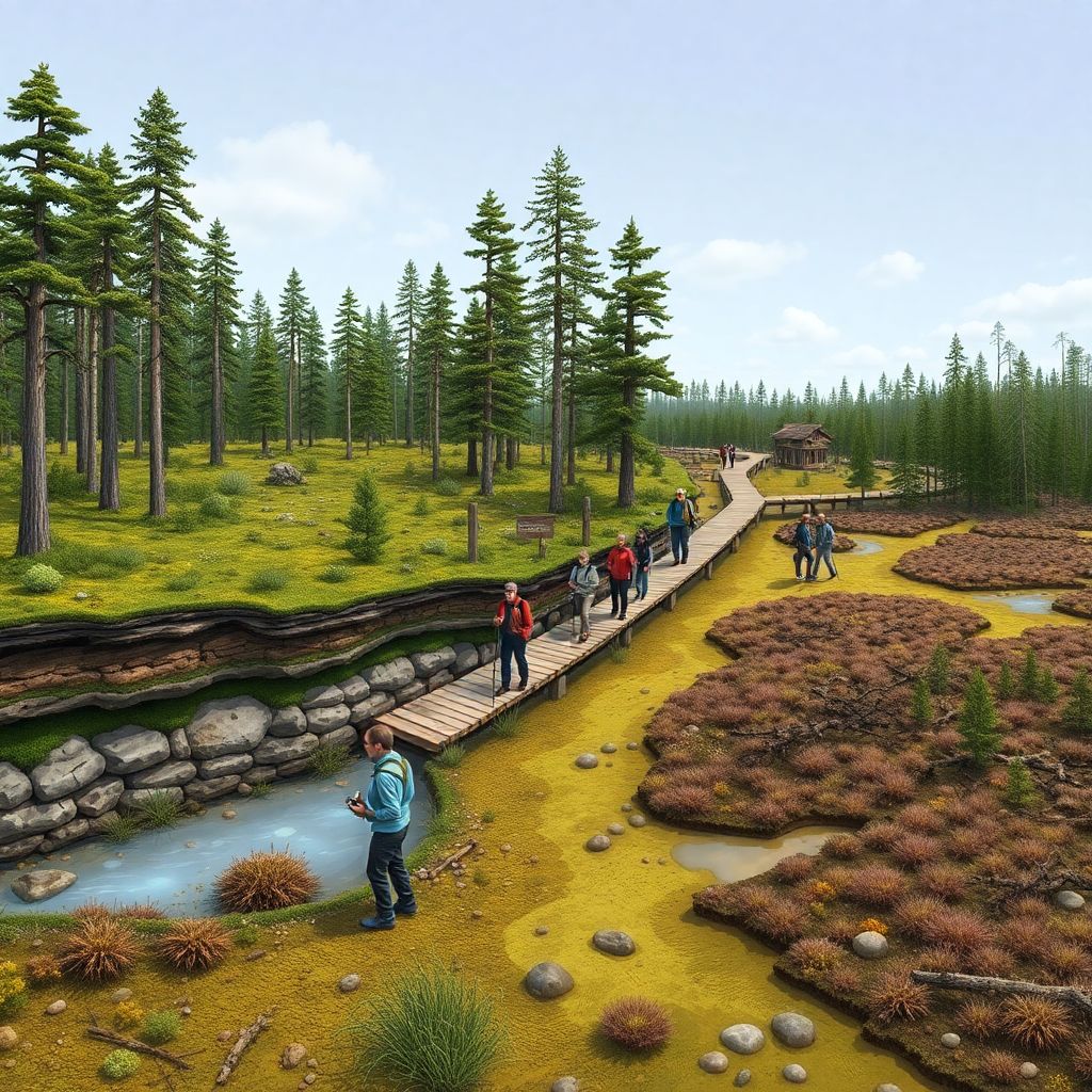 Путешествия по России: маршруты по лесам и болотам и их обитателям