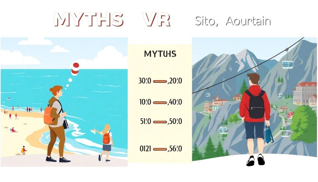 Путешествия по России: маршруты по черноморскому побережью и горам - иллюстрация