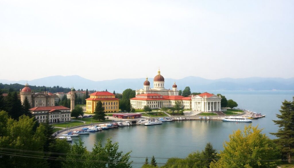 Путешествия по России: маршруты по черноморскому побережью и горам - иллюстрация