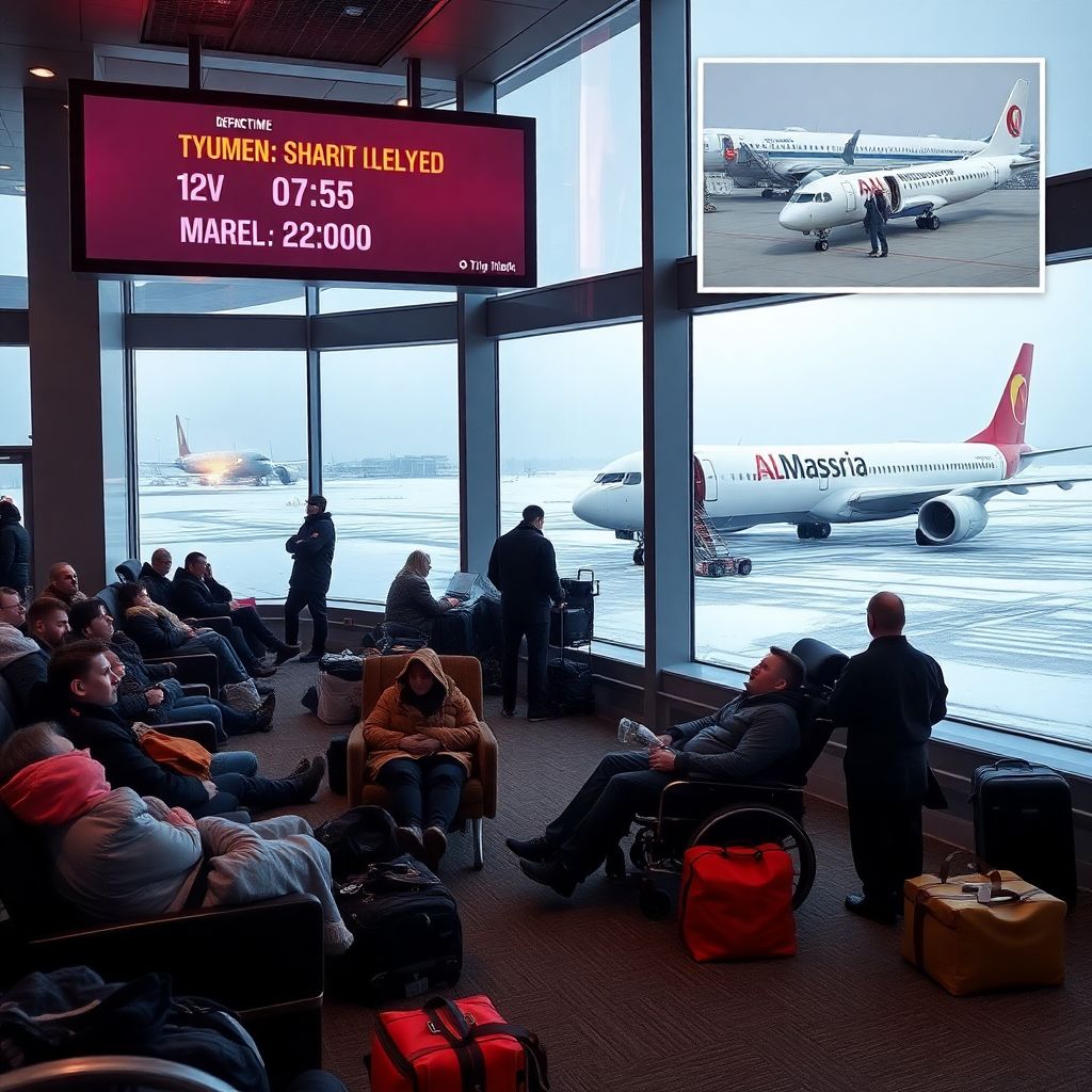 Перенос вылета Тюмень – Шарм-эль-Шейх из-за замерзшего клапана: что делать туристам