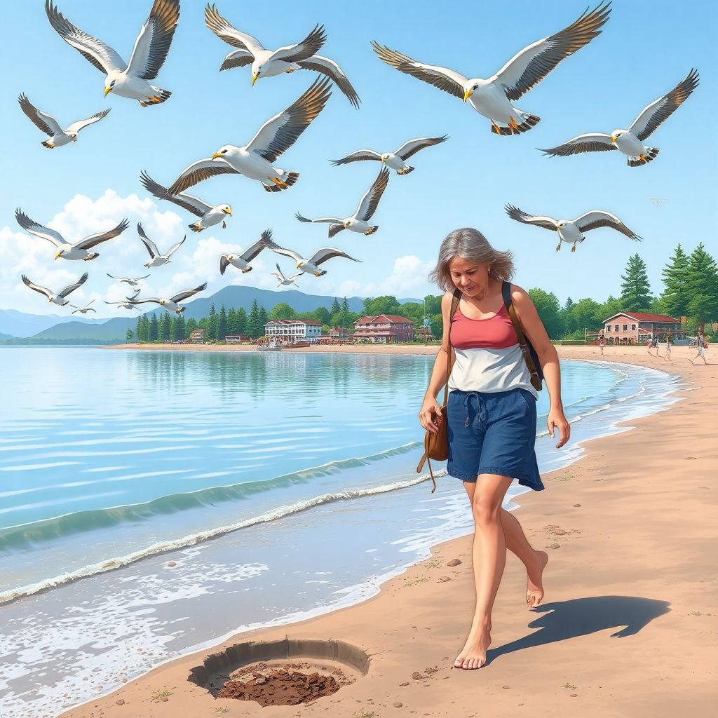 Оренбурженка судится с курортом «Соленые озера» из-за травмы после нападения птиц