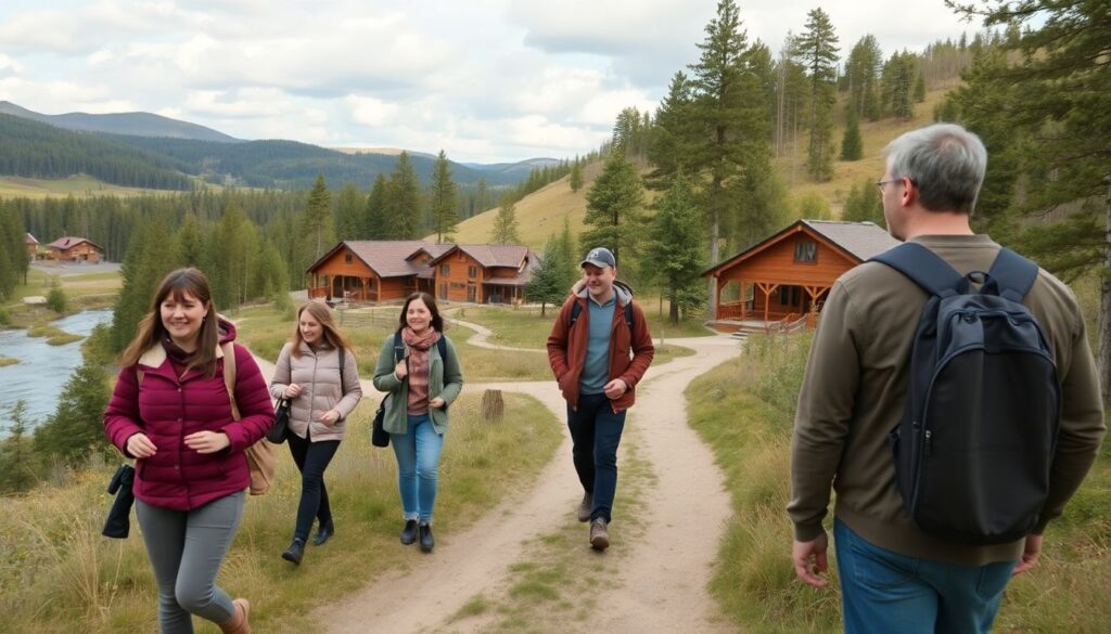 Путешествия по России: маршруты по ландшафтам и природным заповедникам - иллюстрация