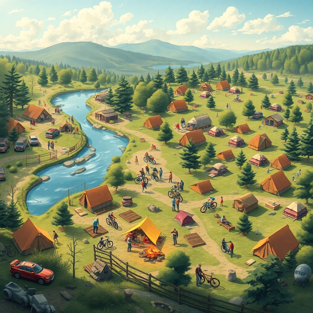 Новости путешествий: развитие услуг кемпинга и аренды палаток