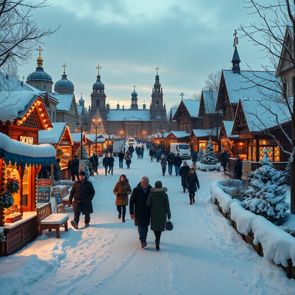 Зимние города России: куда поехать зимой за атмосферой снежной сказки и ярмарок