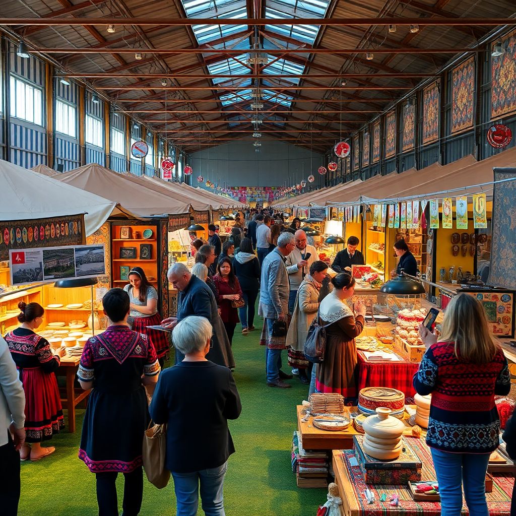 Культурное погружение в выставки и ярмарки народного искусства России