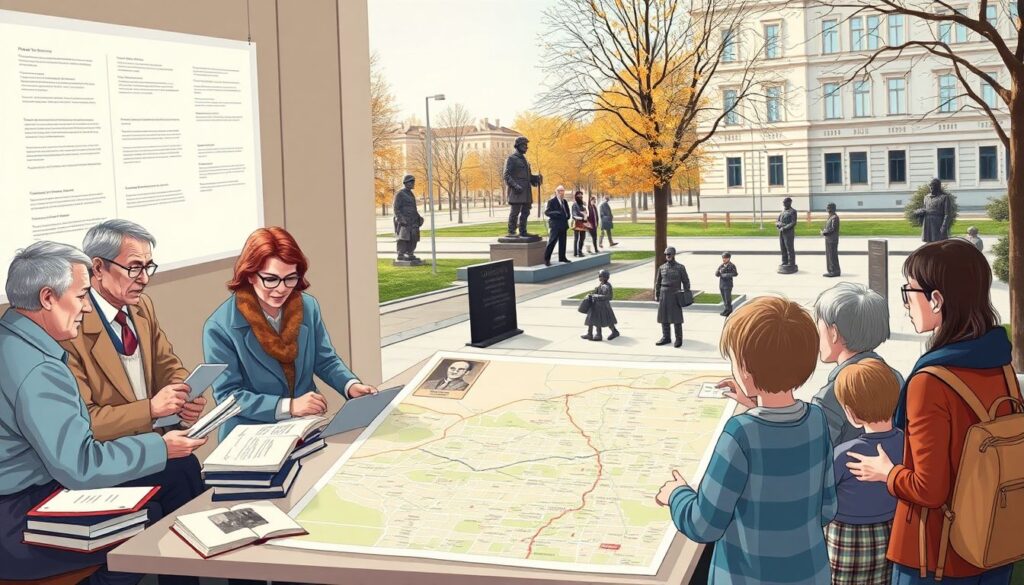 Истории маршрутов: маршруты памяти о героях и защитниках Отечества - иллюстрация