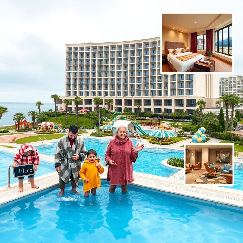 Скандал в семейном отеле Белека: холодные бассейны и спор из‑за сауны