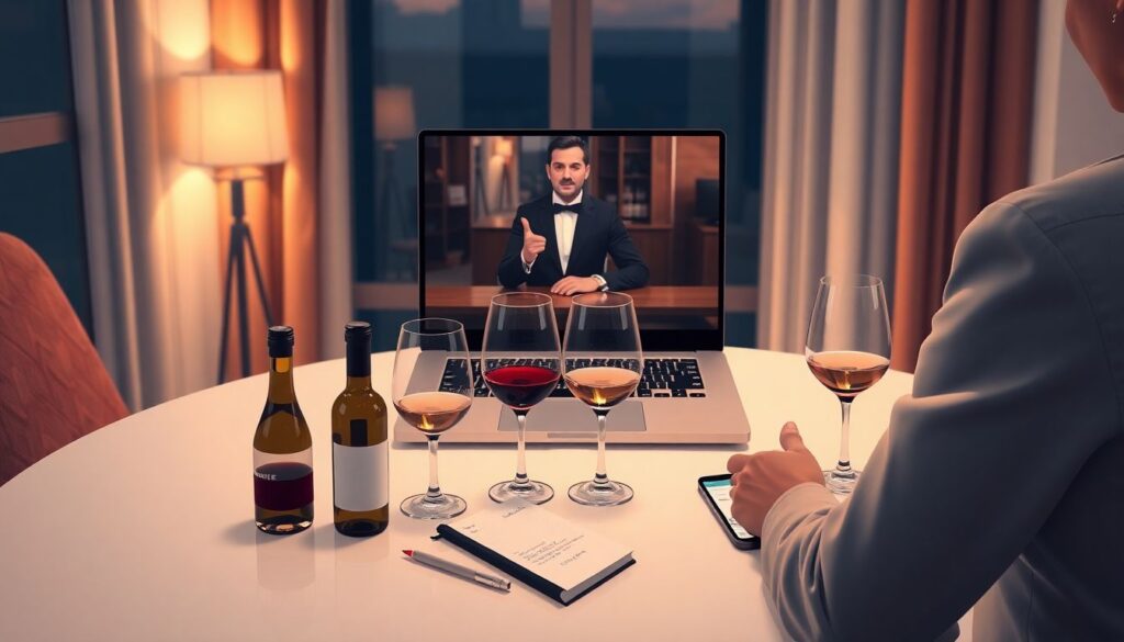 Гастрономическое открытие: дегустации редких вин и напитков - иллюстрация