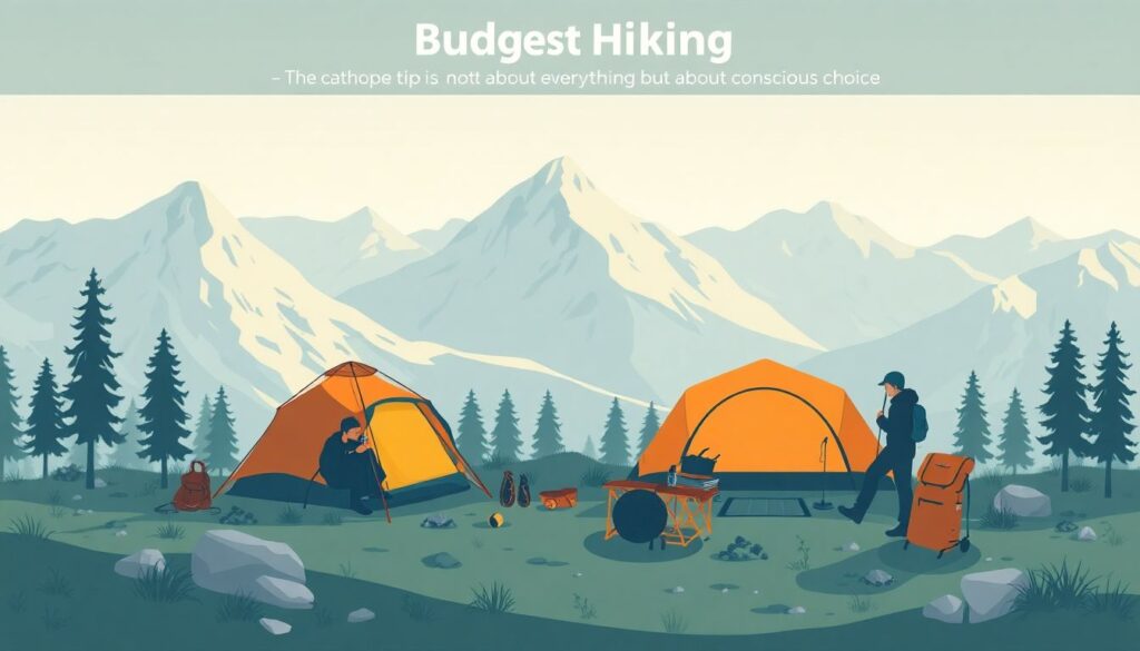 Треккинг и приключения: как организовать поход в горах с минимальными расходами - иллюстрация