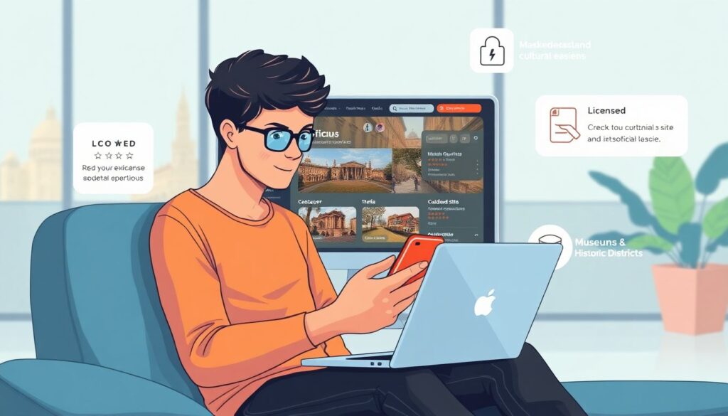 Культурное погружение: музеи и исторические дворы как туристические точки - иллюстрация