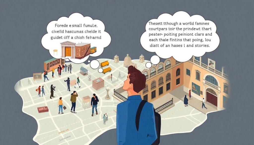 Культурное погружение: музеи и исторические дворы как туристические точки - иллюстрация