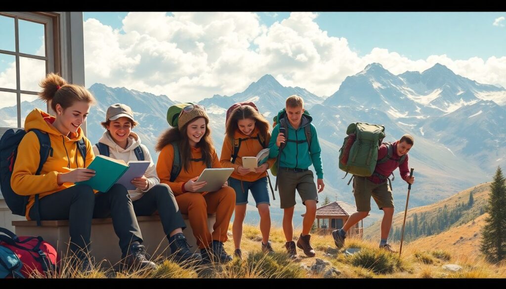 Треккинг и приключения: советы по безопасной езде на велосипеде в походах - иллюстрация