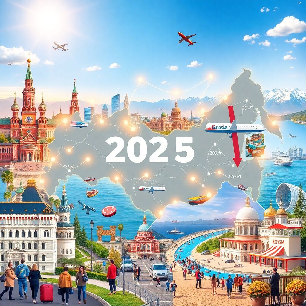 Туризм по России 2025: рост внутреннего спроса, направления и цены