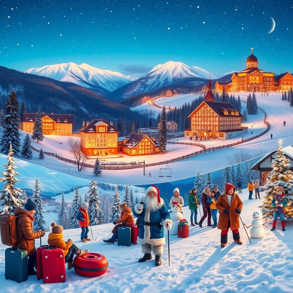 Новогодние туры по России 2025: рост внутреннего туризма и новые маршруты