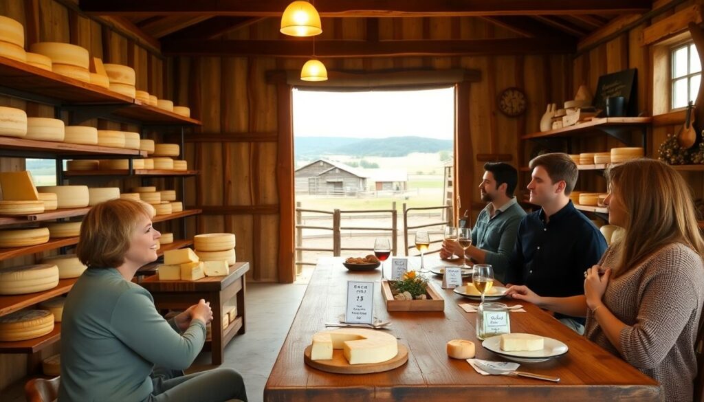 Гастрономические открытия: дегустации местных сыров и молочных продуктов региона - иллюстрация