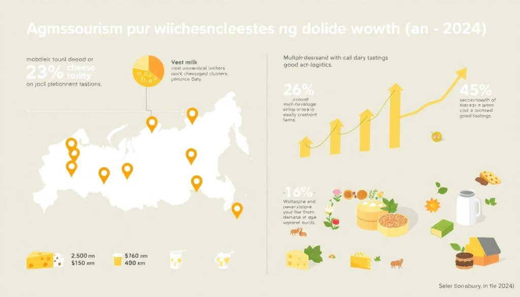 Гастрономические открытия: дегустации местных сыров и молочных продуктов региона - иллюстрация