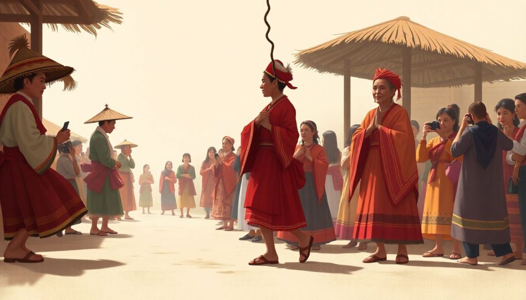 Культурное погружение: ремесла и традиции народов региона в путешествиях - иллюстрация