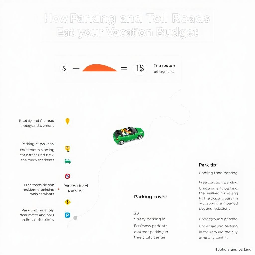 Бюджетный отдых: как сэкономить на парковке и платных дорогах