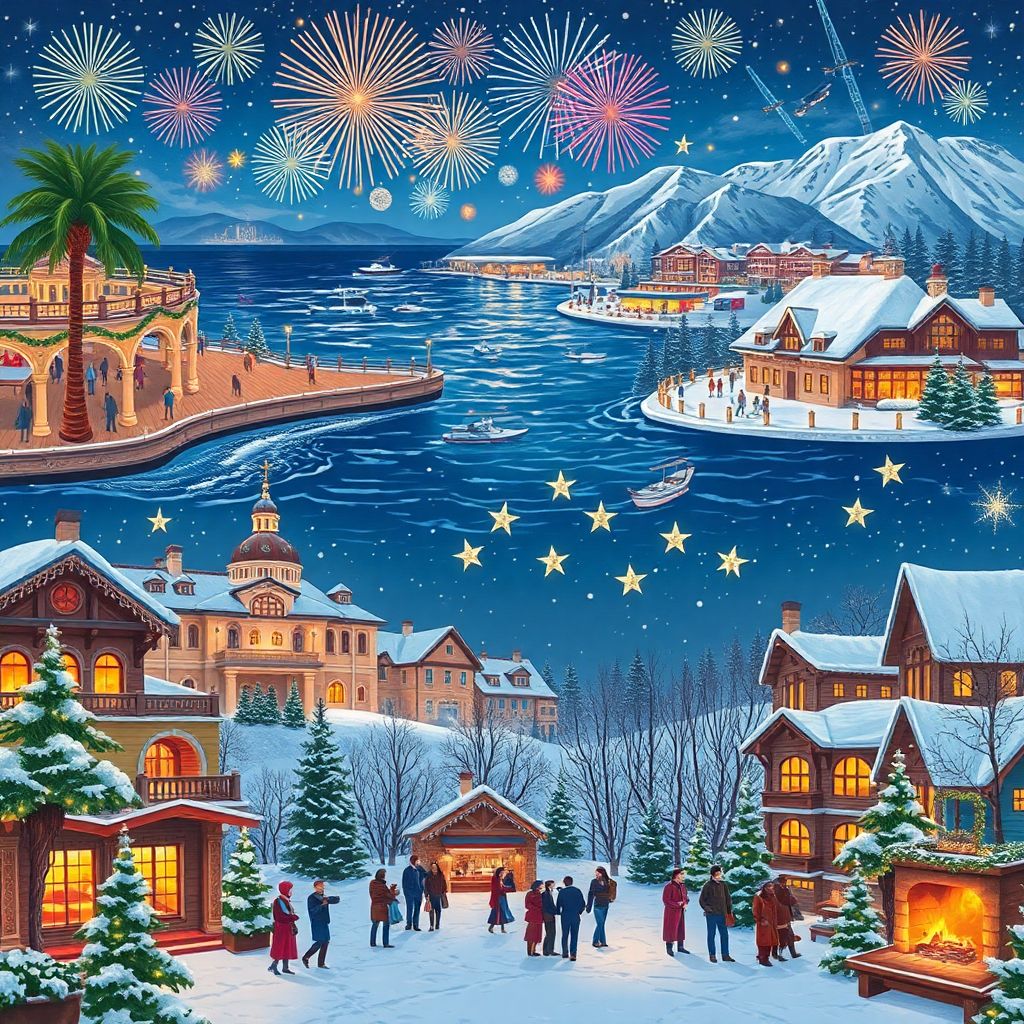 Цены на новогодний отдых на юге России: Краснодарский край и Кавминводы 2025