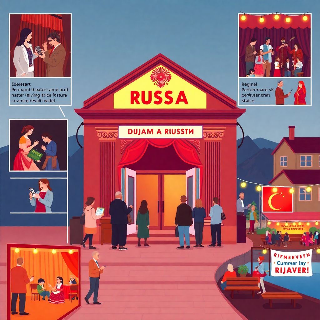 Культурное погружение в театральные труппы и художественные коллективы вне столицы