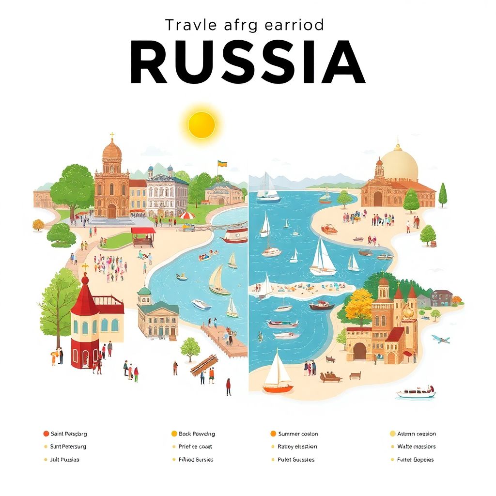 Путешествия по России по сезонам: куда поехать весной, летом, осенью и зимой