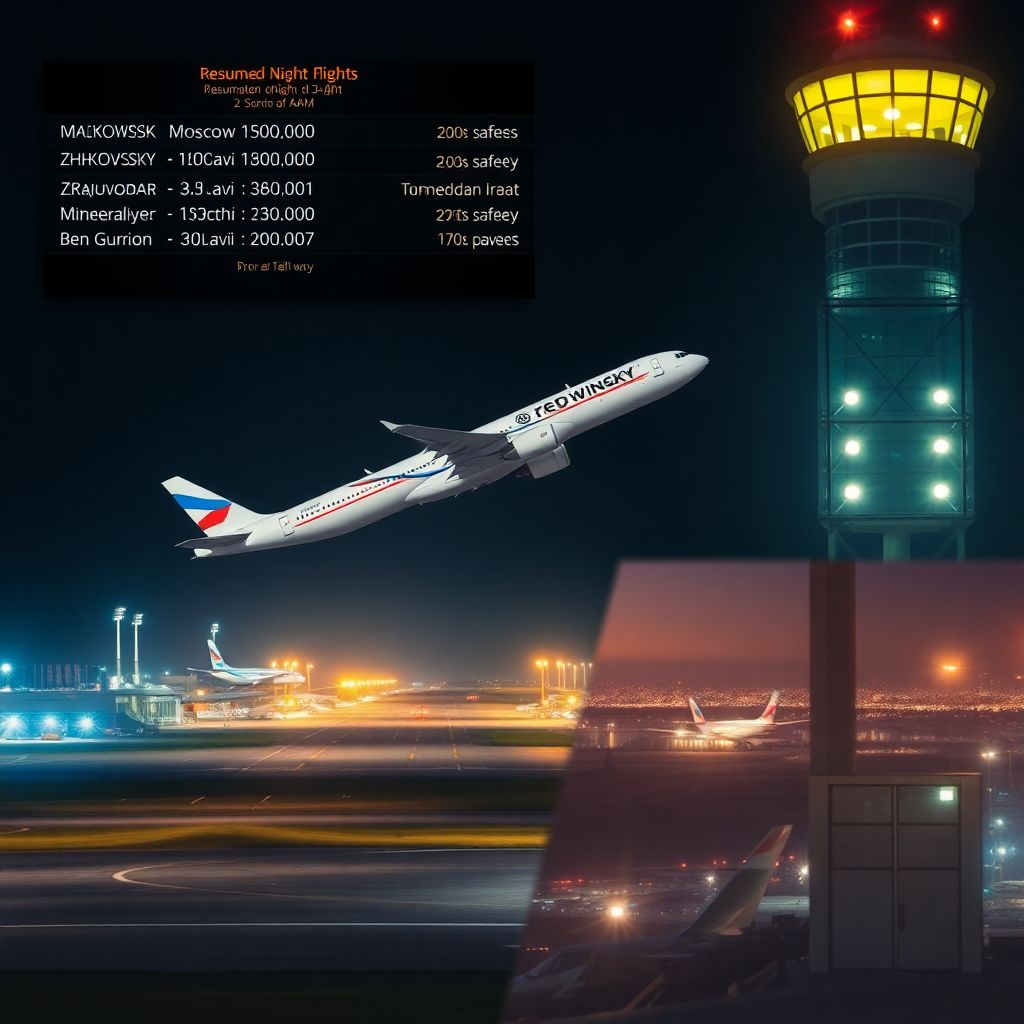 Авиабилеты Россия – Израиль: Росавиация сняла ночной запрет на перелёты