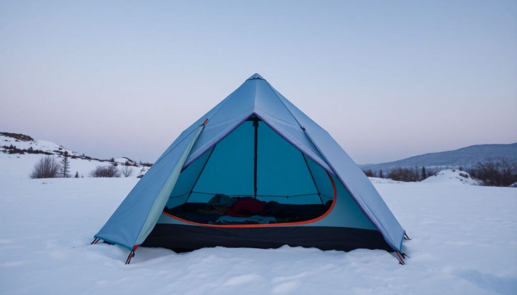 Треккинг и приключения: как выбрать палатку для холодной погоды - иллюстрация