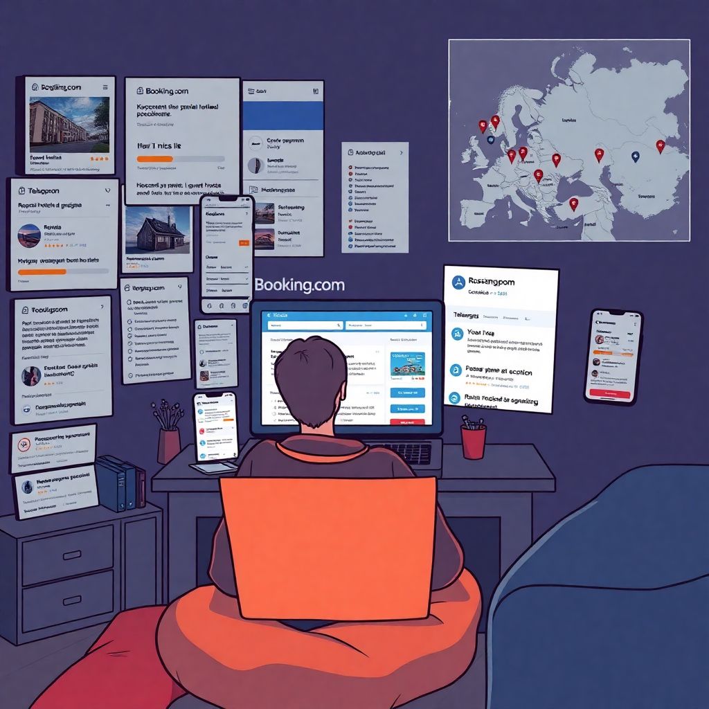 Booking.com: почему российские туристы скучают и как выбирают аналоги онлайн