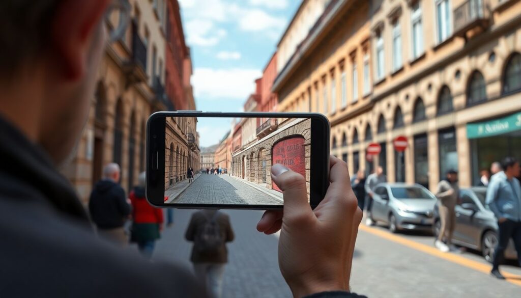 Истории маршрутов: маршруты по узким улочкам старых кварталов - иллюстрация